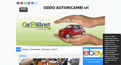 Desktop Screenshot of oddoautoricambi.com